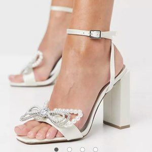 ASOS bow heel